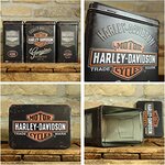boite métal harley davidson rangement