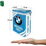 boite de rangement bmw logo