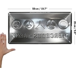 plaque collection mercedes logo