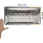 plaque vintage goodyear bombée en relief