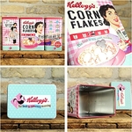 boite vintage céréales kelloggs