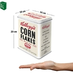 boite à céréales kelloggs rétro