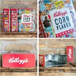 boite céréales kelloggs vintage