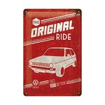 plaque golf original ride volkswagen