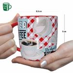 tasse vintage en céramique café thé