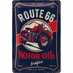 plaque vintage route 66 motor oil vintage