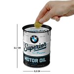 tirelire bmw motor oil vintage