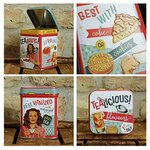 boîte à the rétro nostalgic art