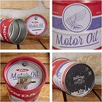 tirelire rétro honda motor oil bidon