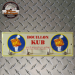accroche-torchon bouillon Kub émaillé vintage