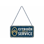 plaque de porte vintage citroen 20x10