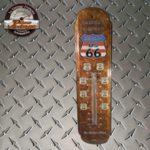thermomètre vintage route 66 en métal