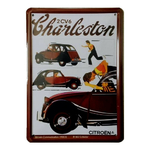 plaque citroen 2cv6 Charleston