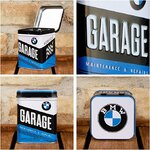 boite à thé rétro BMW garage