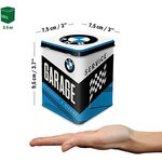 boite à thé BMW garage rétro