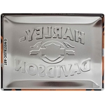 plaque métal harley 1903 logo flammes