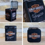 boite à thé rétro harley davidson