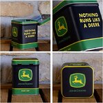boite à thé john deere rétro
