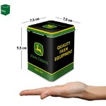 boite de rangement john deere logo