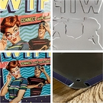 plaque vintage wifi nostalgic art
