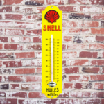thermomètre_émaillé_shell_huiles_vintage