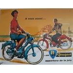 PLAQUE MÉTAL VINTAGE Motobecane Mobylette EUR 10,00 - PicClick FR