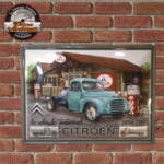plaque Citroen véhicules industriels vintage