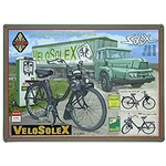 plaque velosolex cyclomoteur vintage camion unic