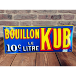 plaque émaillée kub