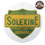 plaque émaillée publicitaire solexine