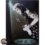 plaque métal johnny hallyday wolf
