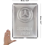 plaque tôle mercedes trucks only