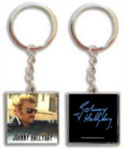 Plaque Décorative Bois Johnny Hallyday "Lone Wolf" - Noire - Neuf Emballé - Made In France