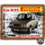 plaque métal vintage vw golf gti pirelli