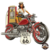 plaque route 66 pin-up moto custom