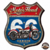enseigne lumineuse route 66 led moto