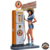 plaque tôle embossée frontier gas pin-up pompiste
