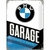 plaque bmw garage