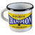 mug émaillé bougies champion