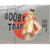 plaque métal vintage pin-up guerre avion booby trap