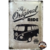 plaque tôle en relief nostalgic art vw combi original rétro