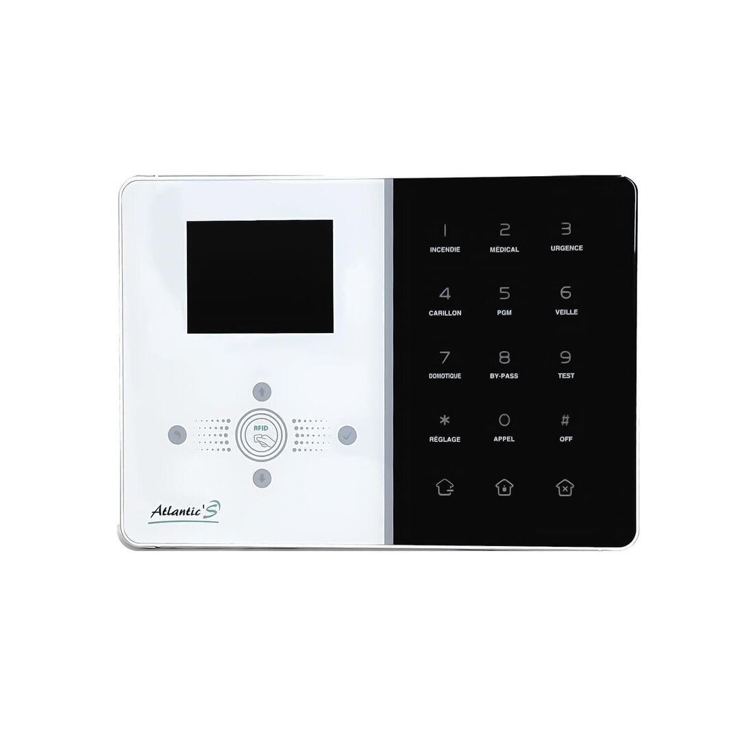 Nouvelle centrale d\'alarme sans fil IPEOS Atlantic\'s Wi-Fi + GSM 4G