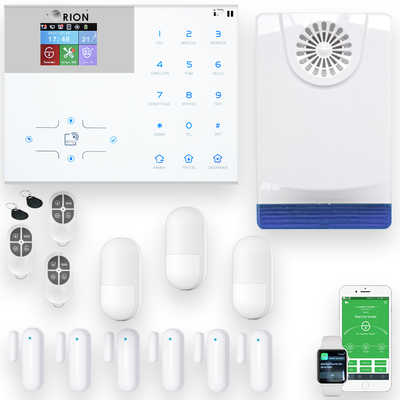 Alarme Maison avec carte SIM 4G Wi-Fi Filaire – Petits Budgets