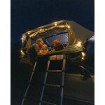 Tente de toit 500 4P éclairée de nuit, enfants à l’intérieur