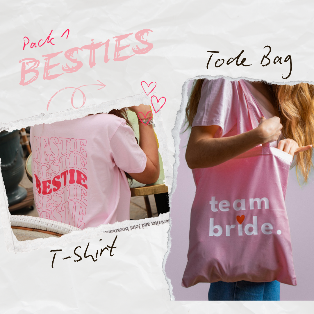 PACK 1 EVJF bride and besties