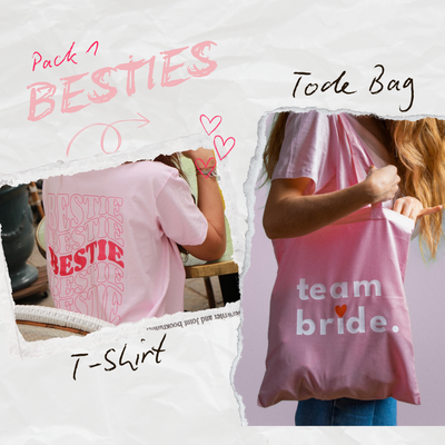 PACK 1 EVJF bride and besties
