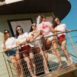 Besties EVJF crop top