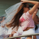 Voile de mariée EVJF