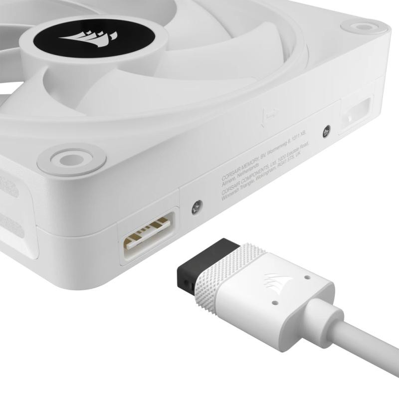 corsair-kit-de-demarrage-ventilateurs-pwm-120-mm-corsair-icue-link-qx120-rgb-wh