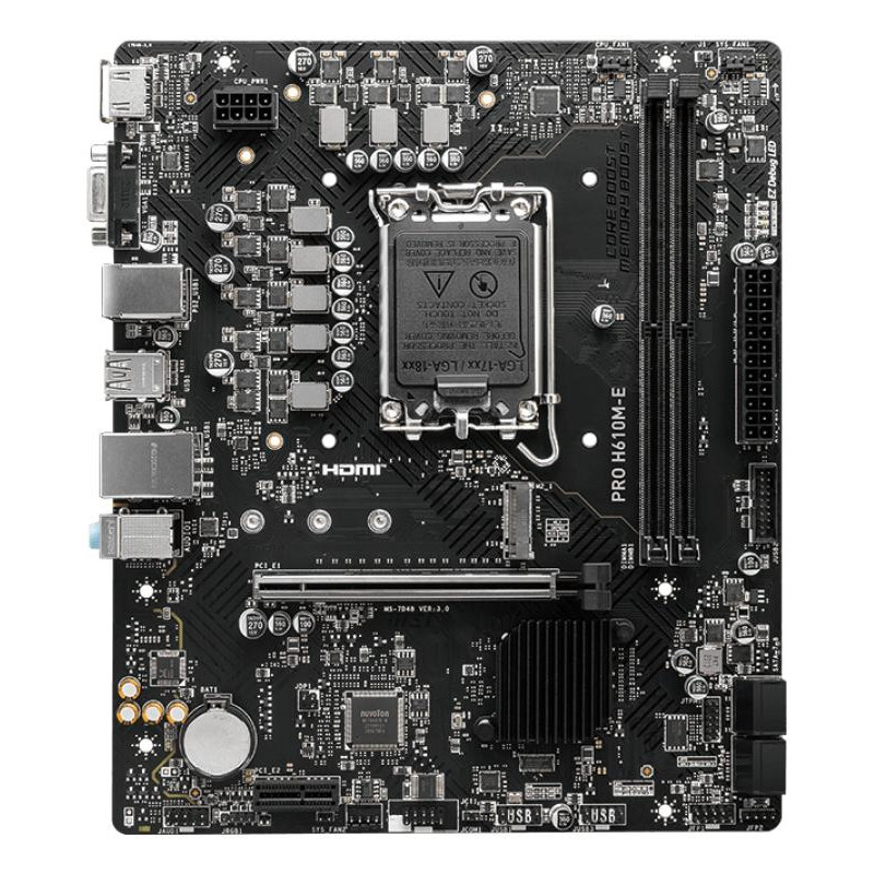 msi-pro-h610m-e-ddr5